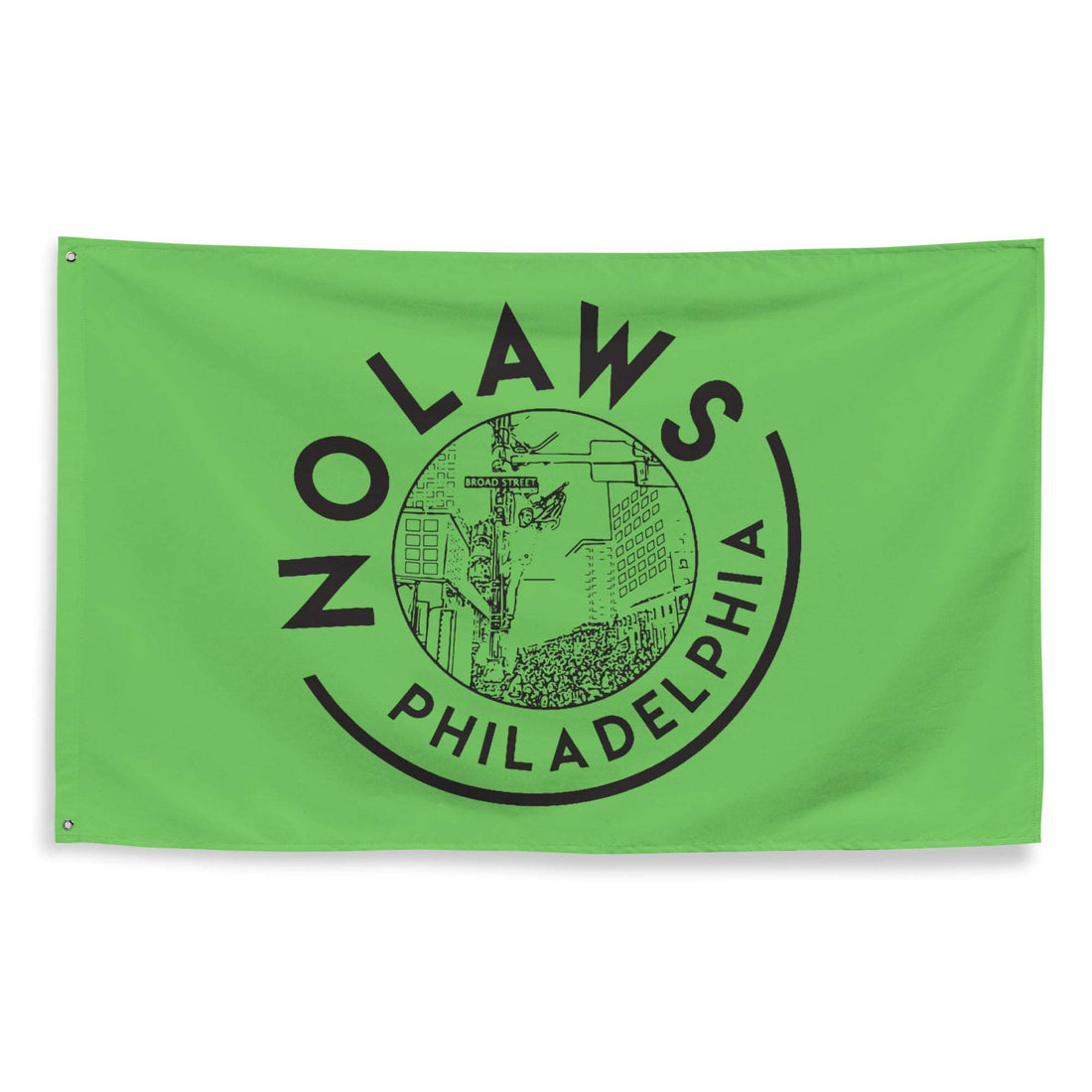 No Laws Philadelphia Flag