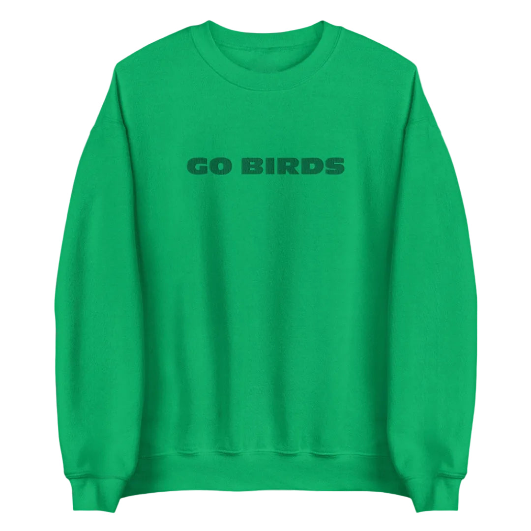 Go Birds Stitched Crewneck Sweatshirt