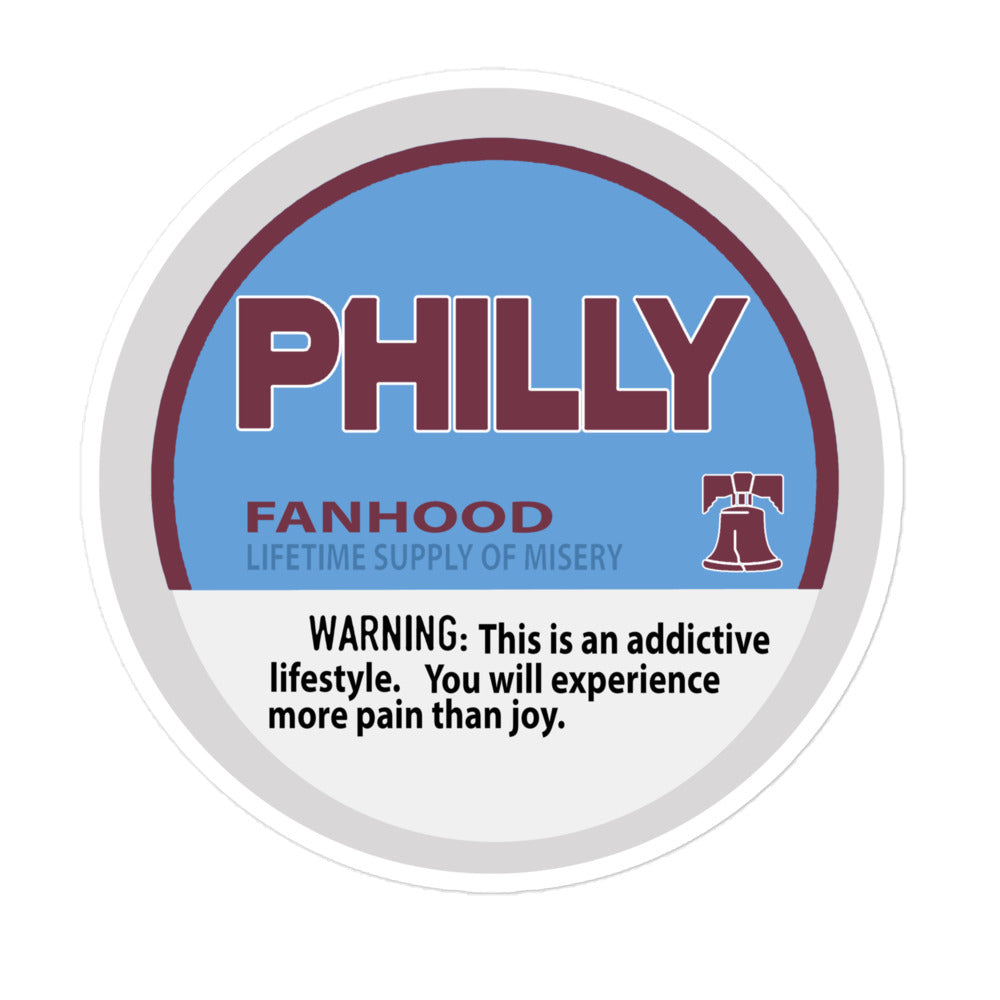 Philly Fanhood Baseball Sticker