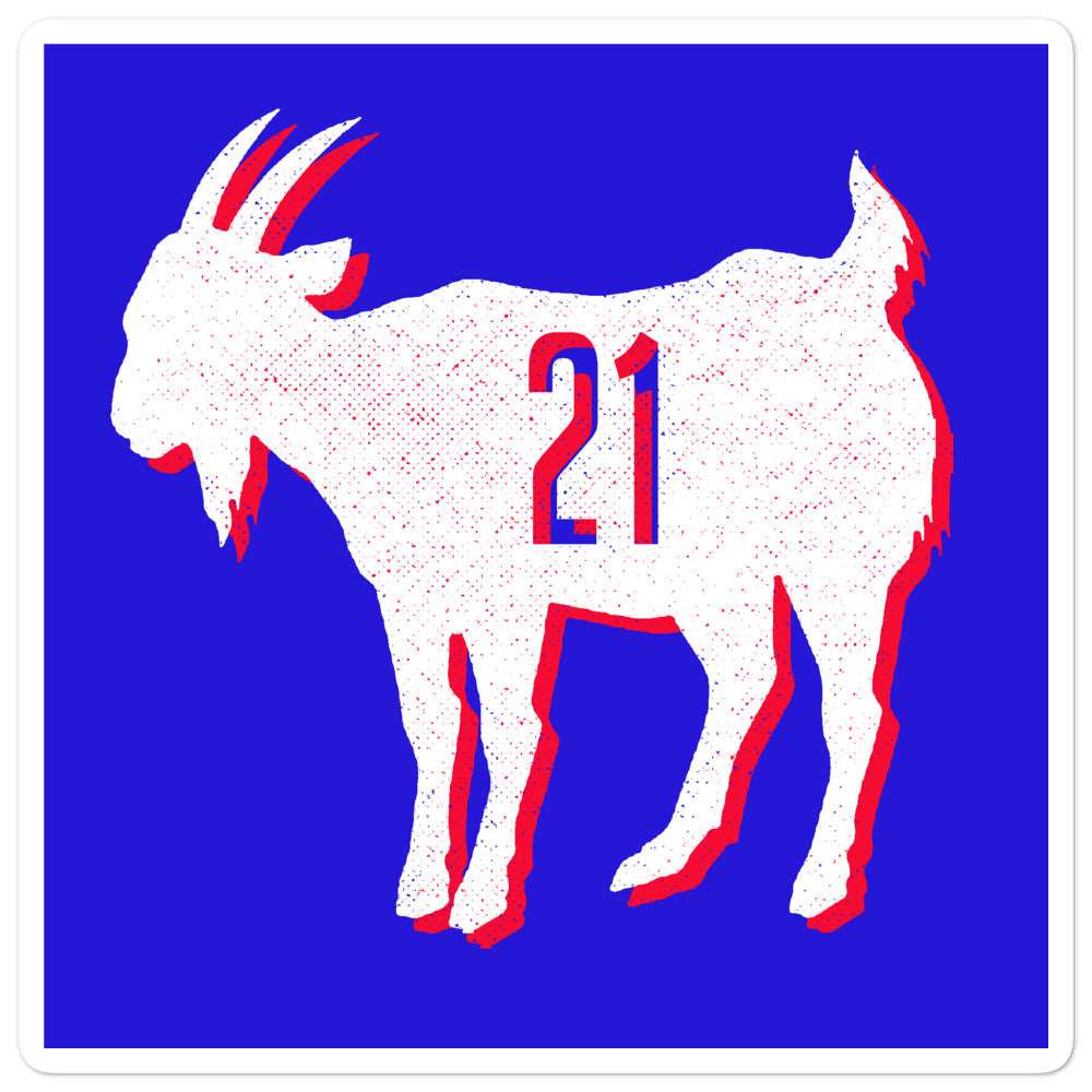 GOAT 21 Sticker
