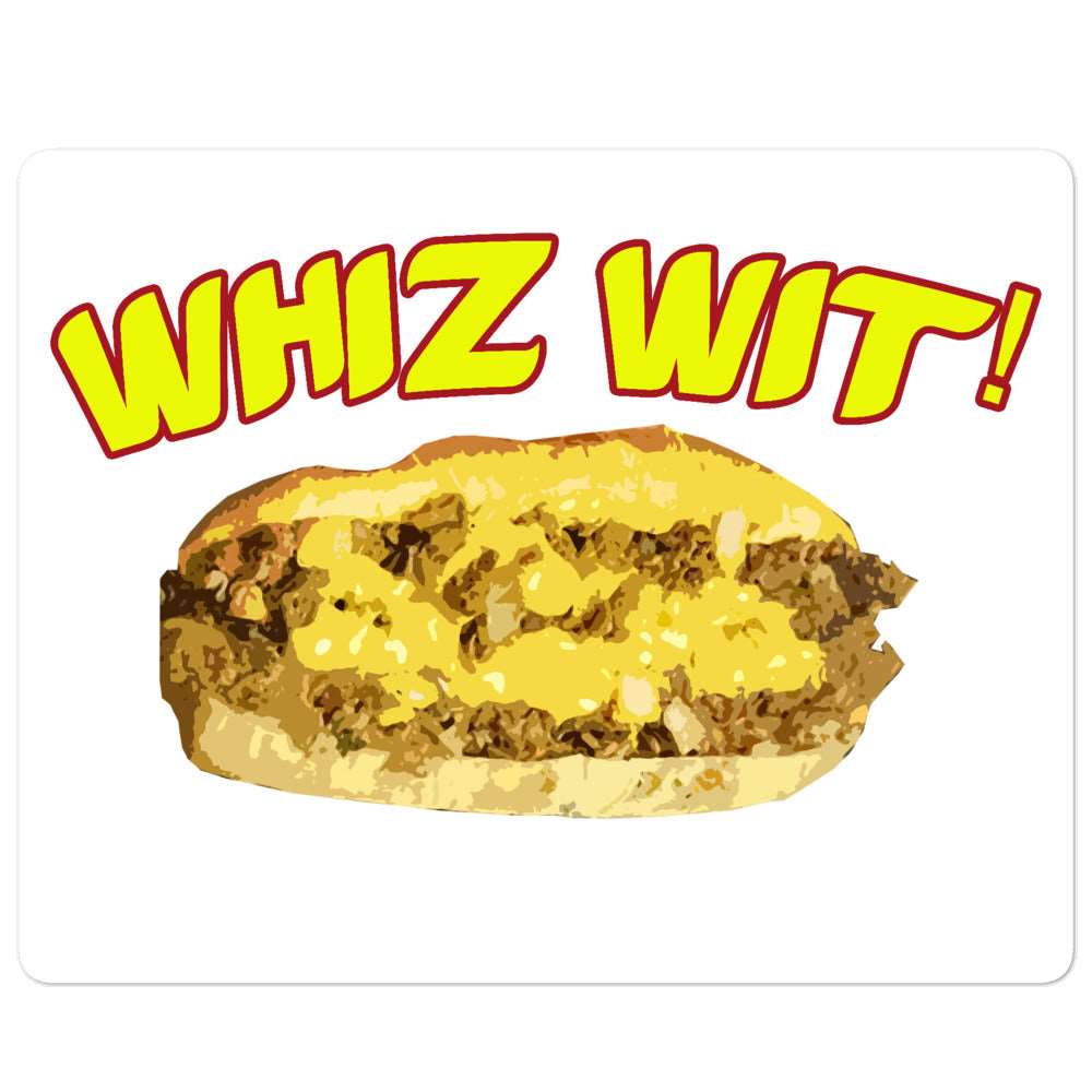 Whiz Wit Sticker