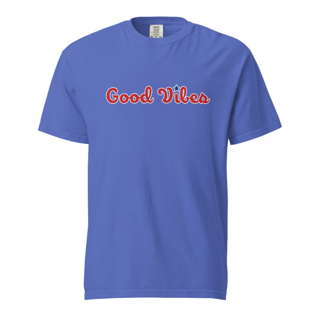 Good Vibes Philly Baseball Tee