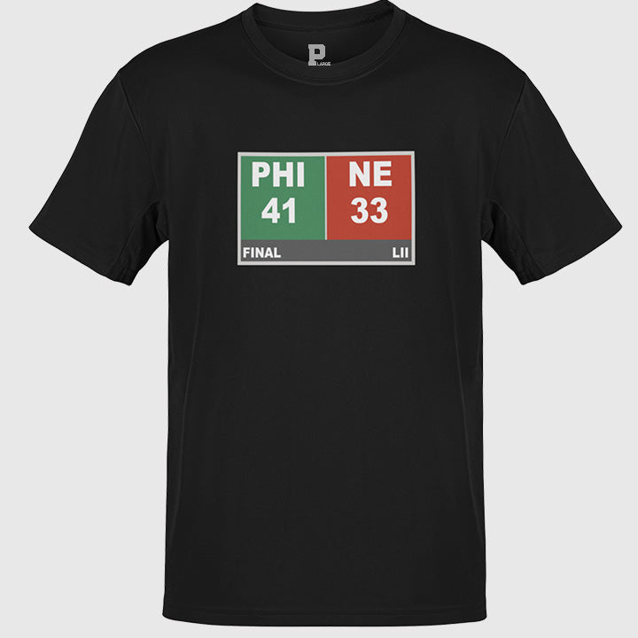 PHI Final Score Tee