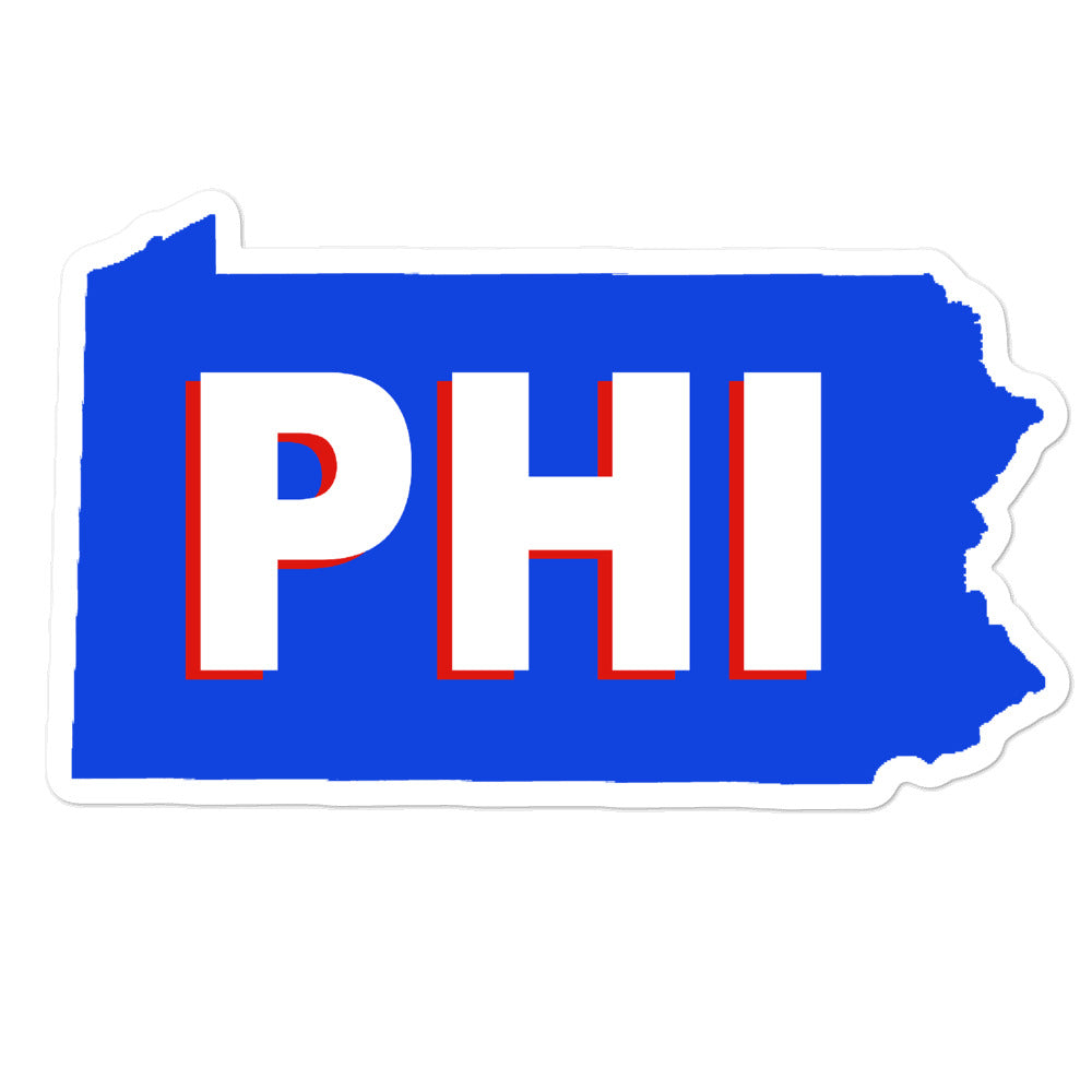 Drop Shadow PA Sticker