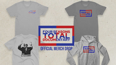 Four Seasons Total Documentary to Air Nov 7th on MSNBC - Philly Drinkers Announced as Merchandise Provider