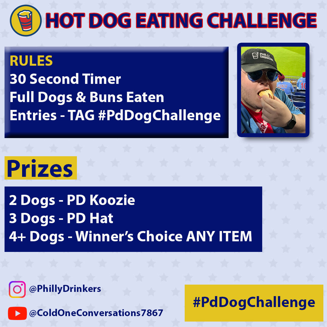 Hot Dog Eating Challenge for FREE Merch!