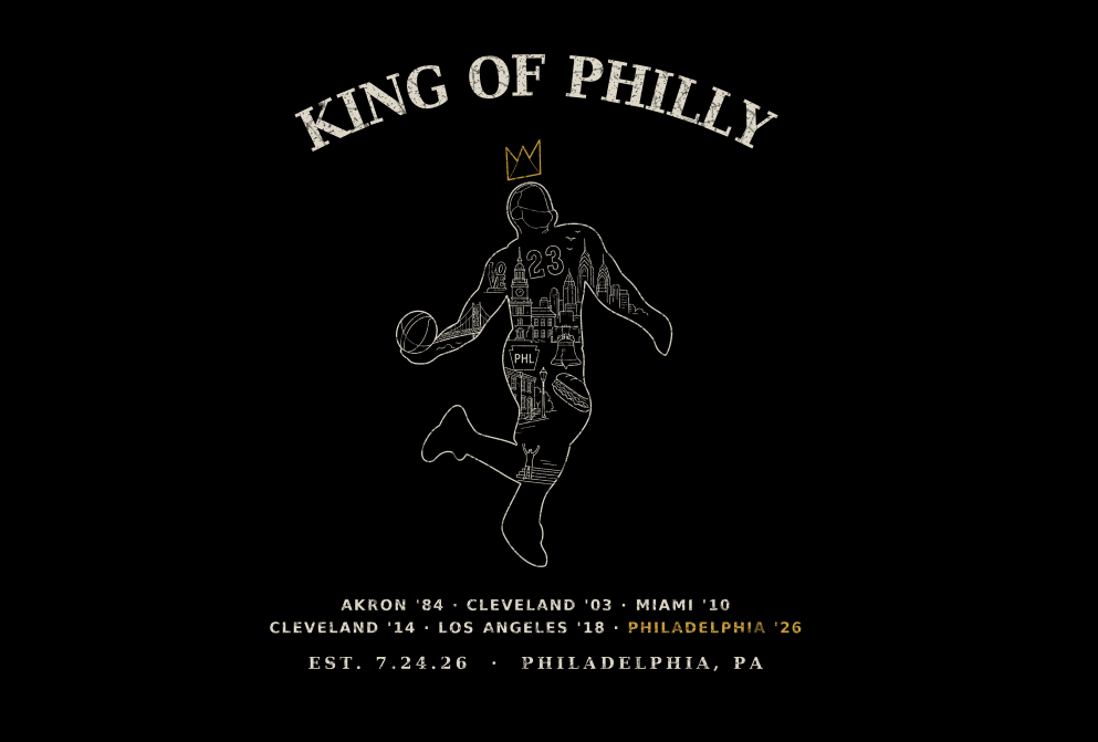 Drop Two Starts With the King of Philly Tee.