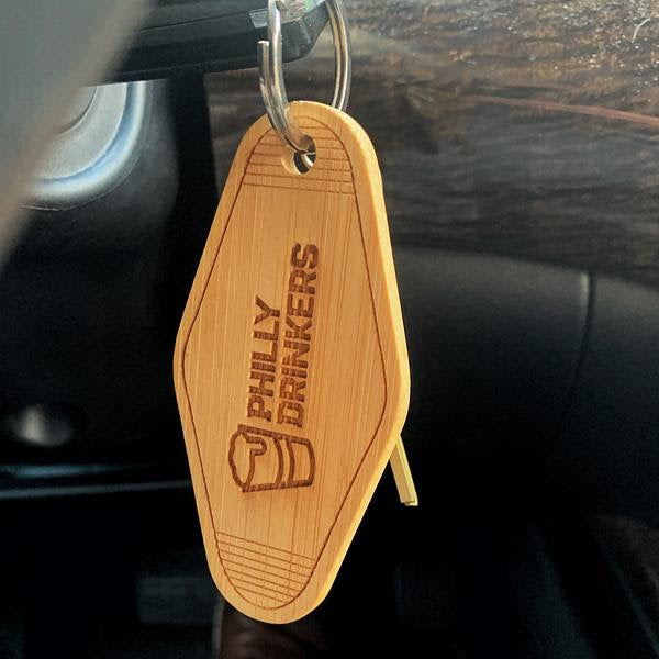 Free keychain for you today - Love, Philly Drinkers