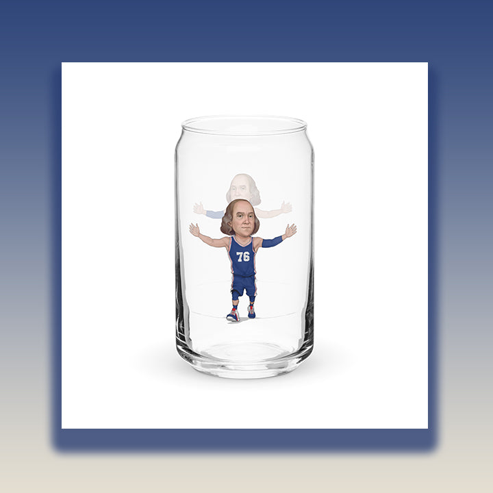 Benny Basketball Pint Glass