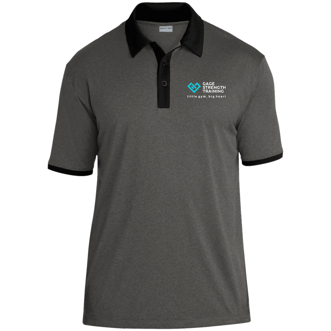 GST Heather Contender Contrast Polo