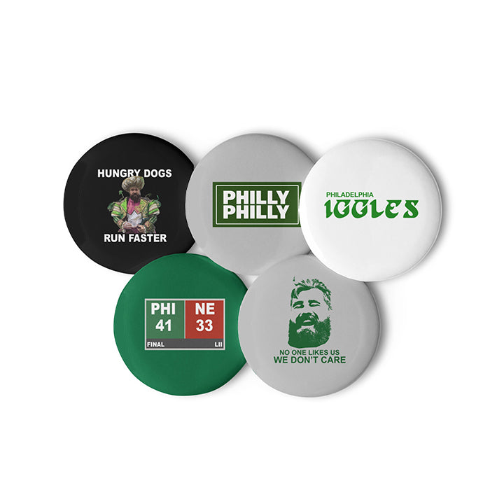 Philly Football Pin Set