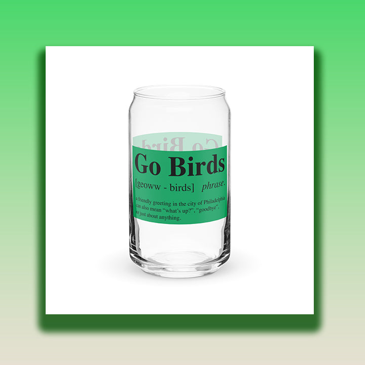 Go Birds Pint Glass