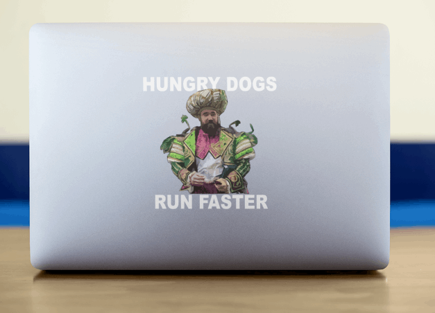 Hungry Dogs Sticker