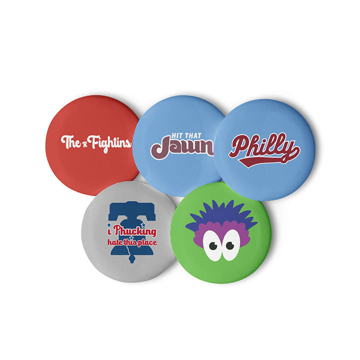 Philly Baseball Pin Set