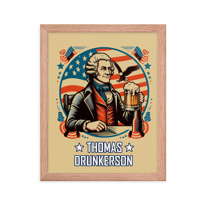 Thomas Drunkerson Framed Poster