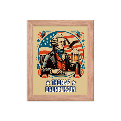 Thomas Drunkerson Framed Poster