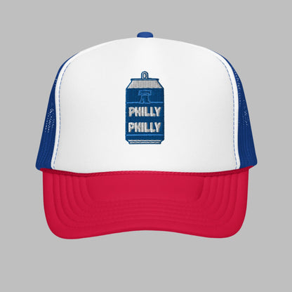 Philly Philly Beer Can Trucker Hat