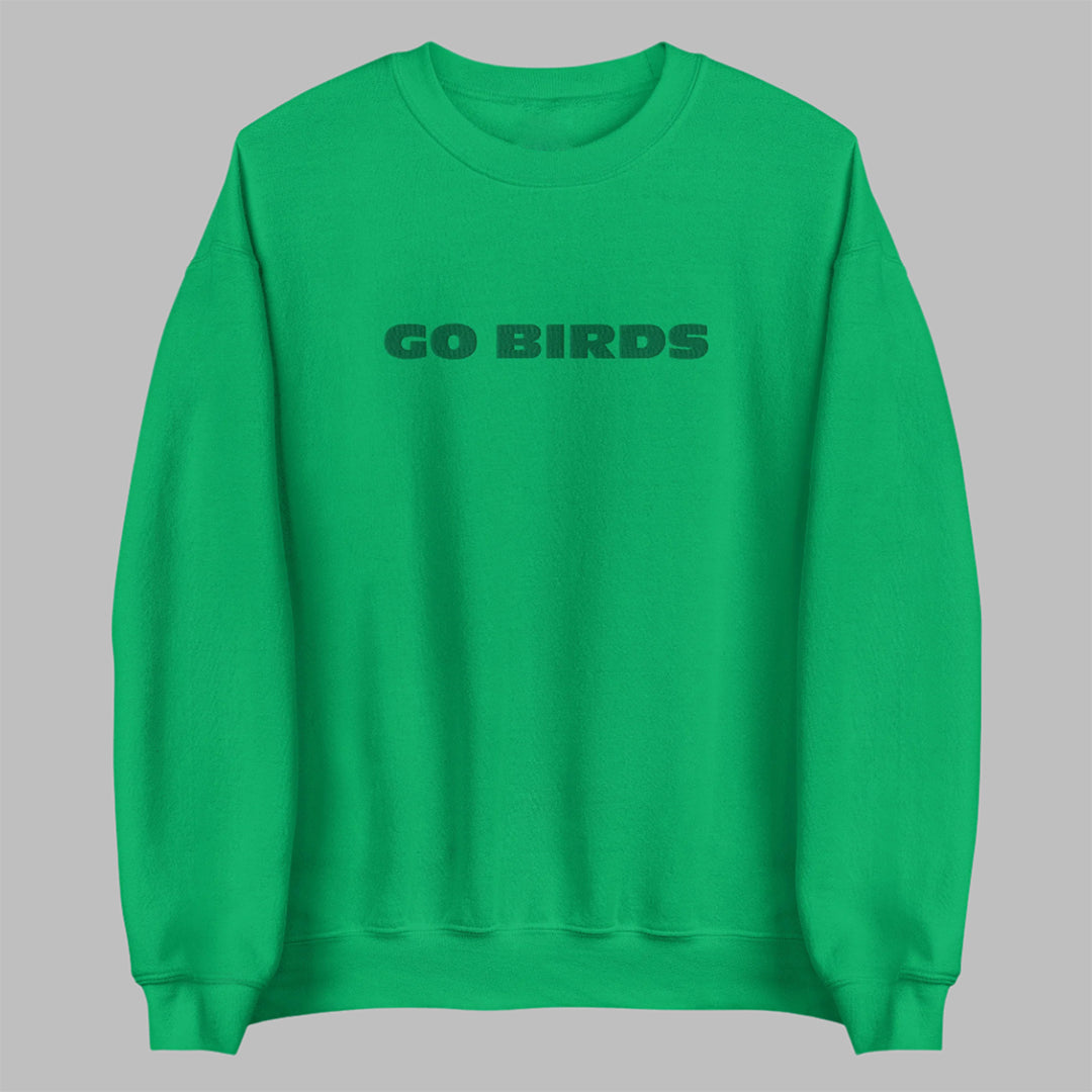 Go Birds Stitched Crewneck Sweatshirt