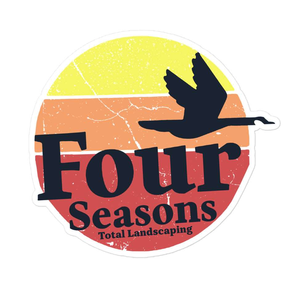Four Seasons Retro Philly Sticker