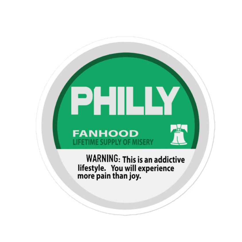 Philly Fanhood Football Sticker