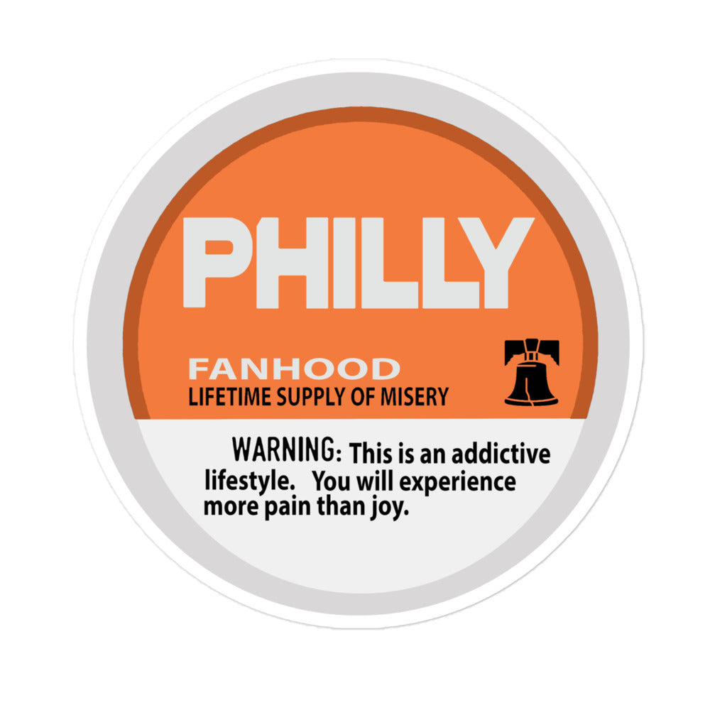 Philly Fanhood Hockey Sticker