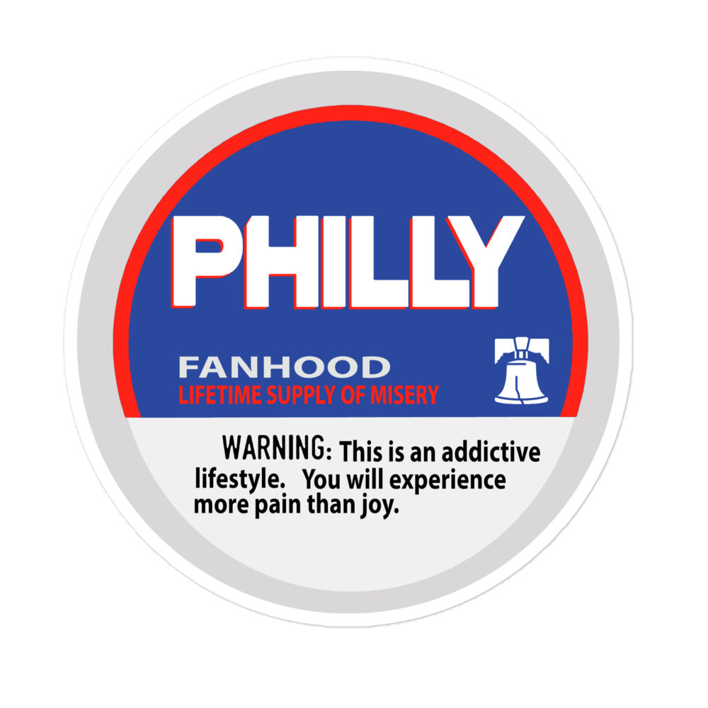 Philly Fanhood Basketball Sticker