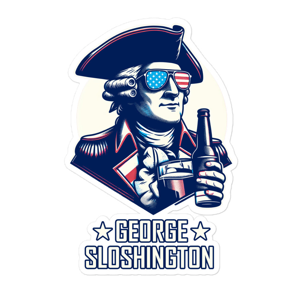 George Sloshington Sticker