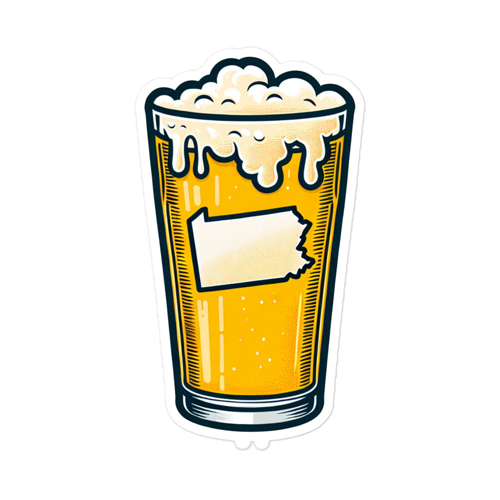 Drinking in PA Sticker