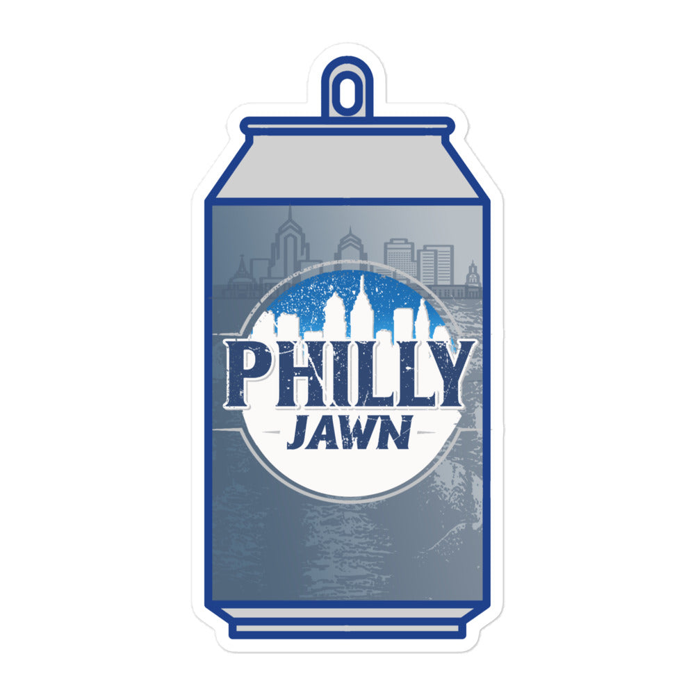 Philly Jawn Beer Can Sticker