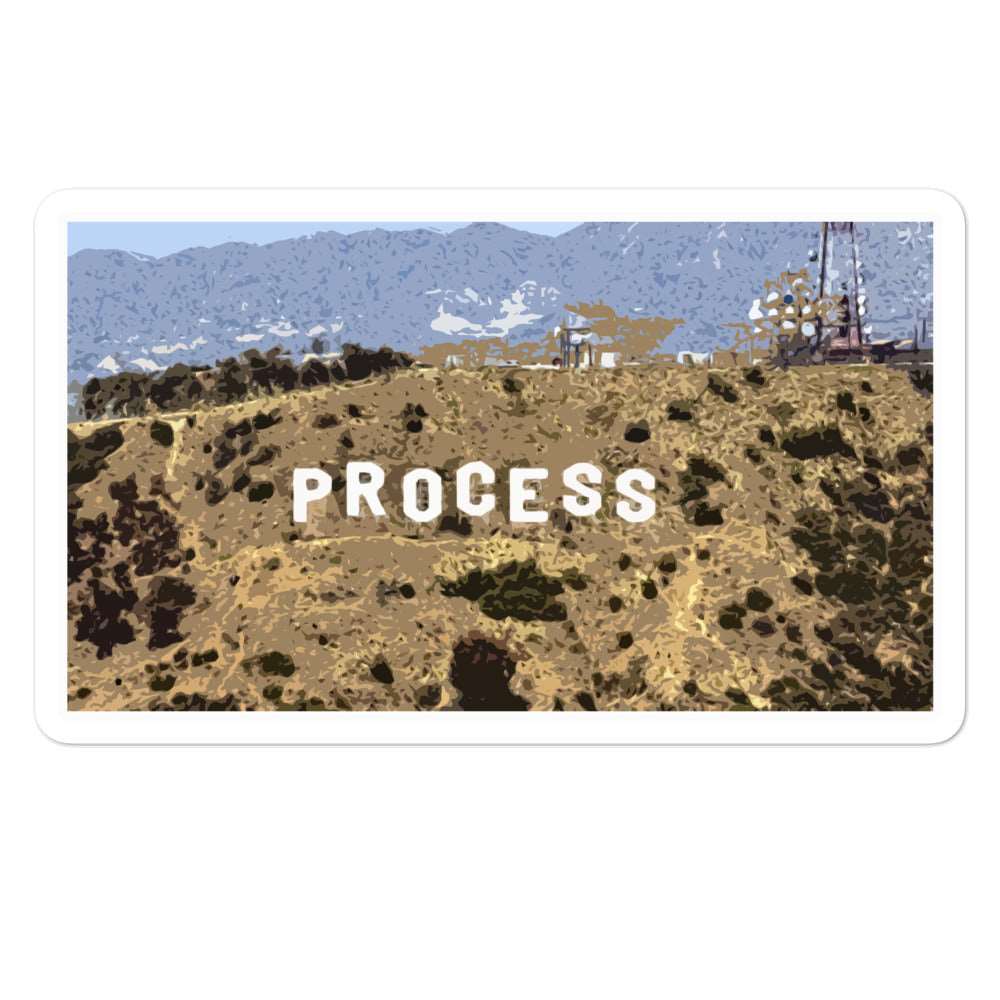 Process Sign Sticker