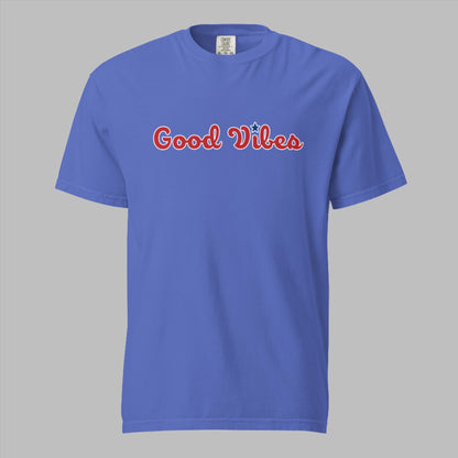 Good Vibes Philly Baseball Tee