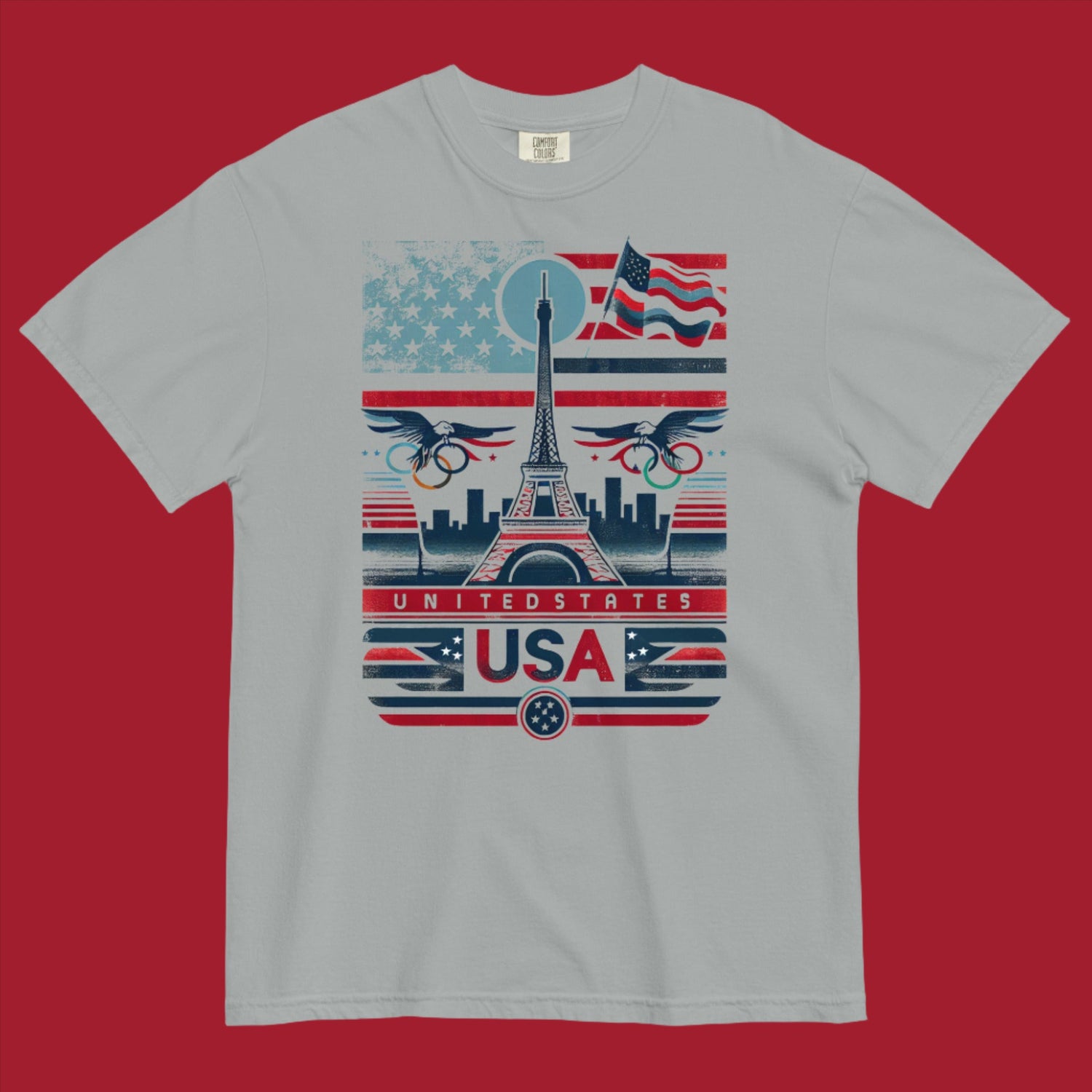 Team USA Paris Olympics Tee