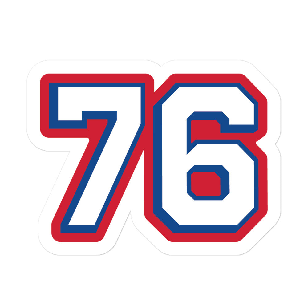 76 Team Sticker