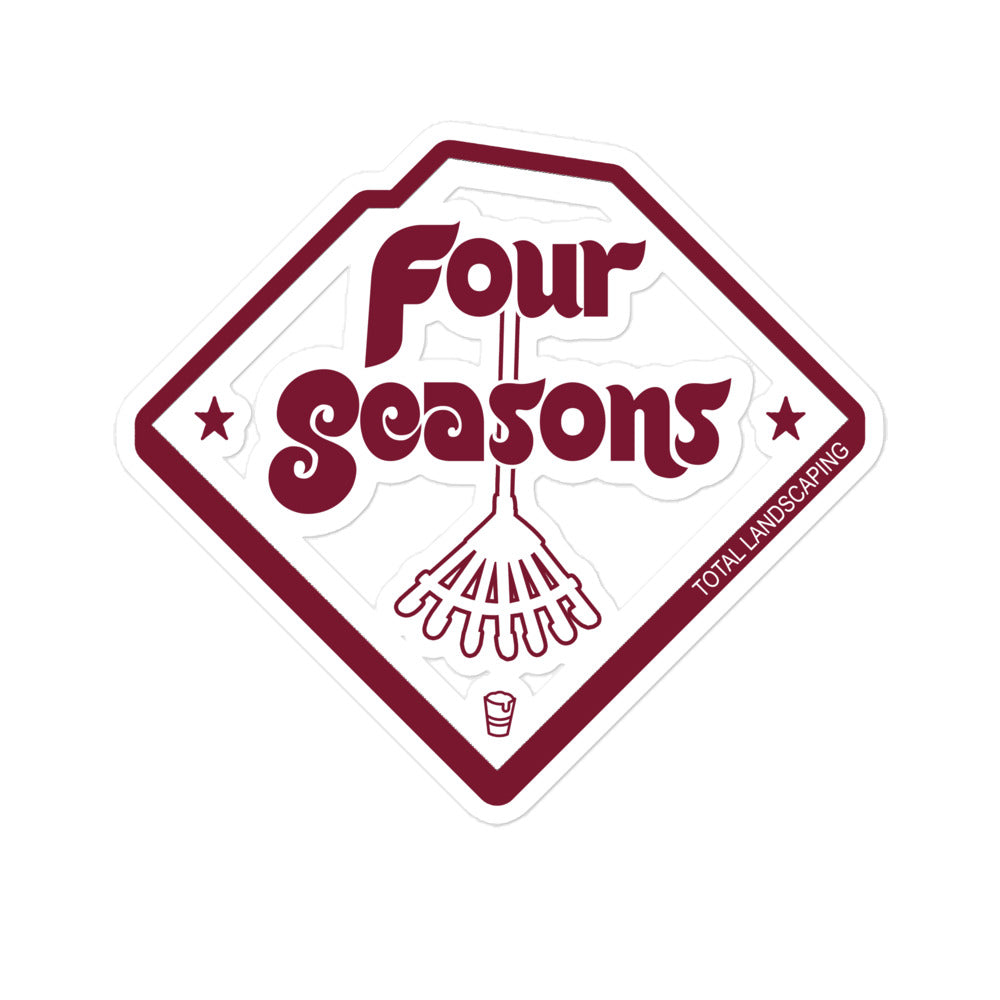 Four Seasons Ballpark Sticker