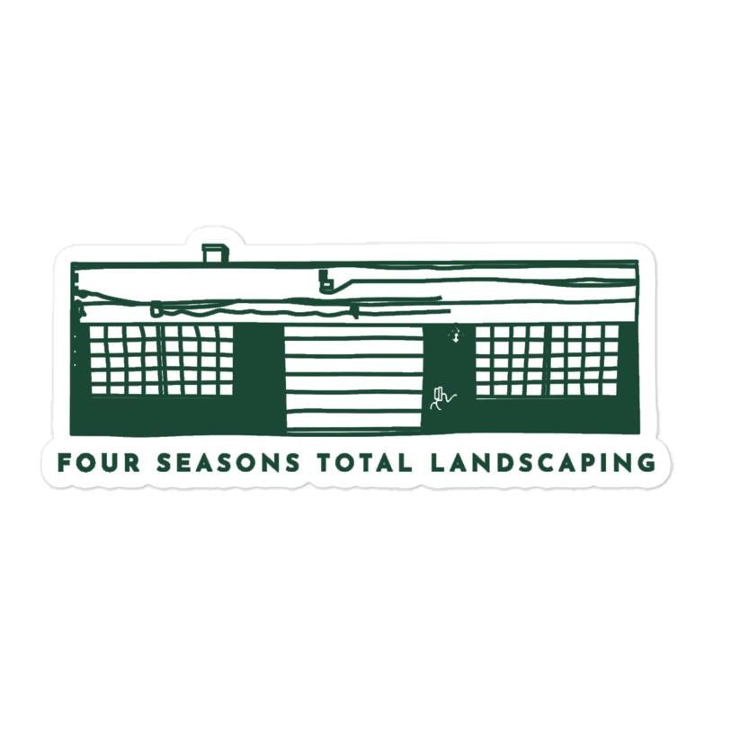 Four Seasons Garage Sticker