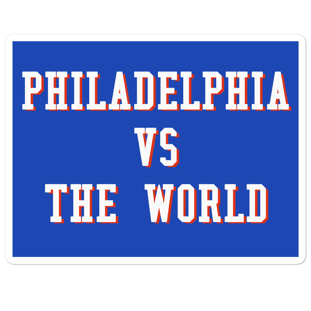 Philadelphia VS The World Sticker