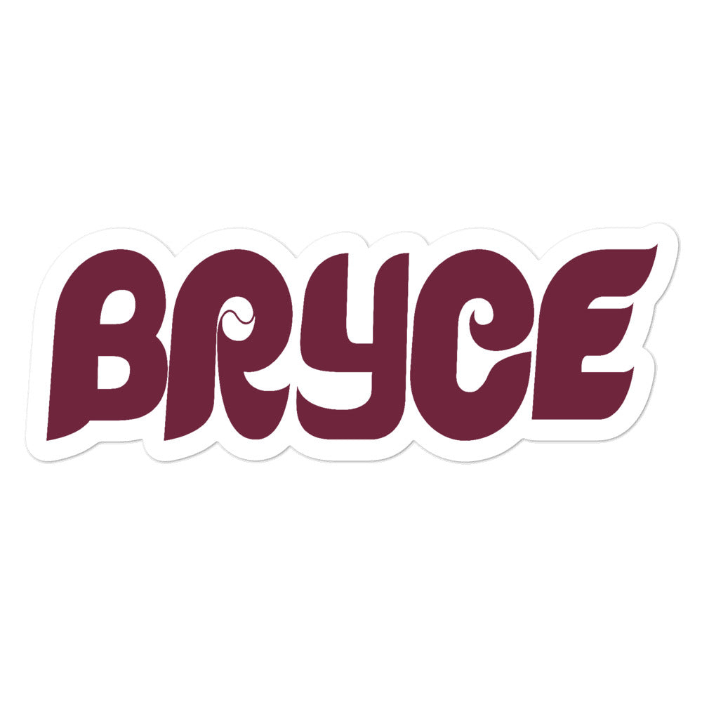 Brylee Sticker Bryce Sticker – Philly Drinkers