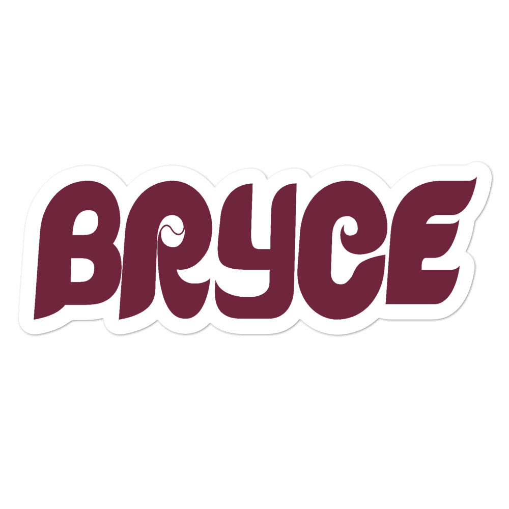 Bryce Sticker
