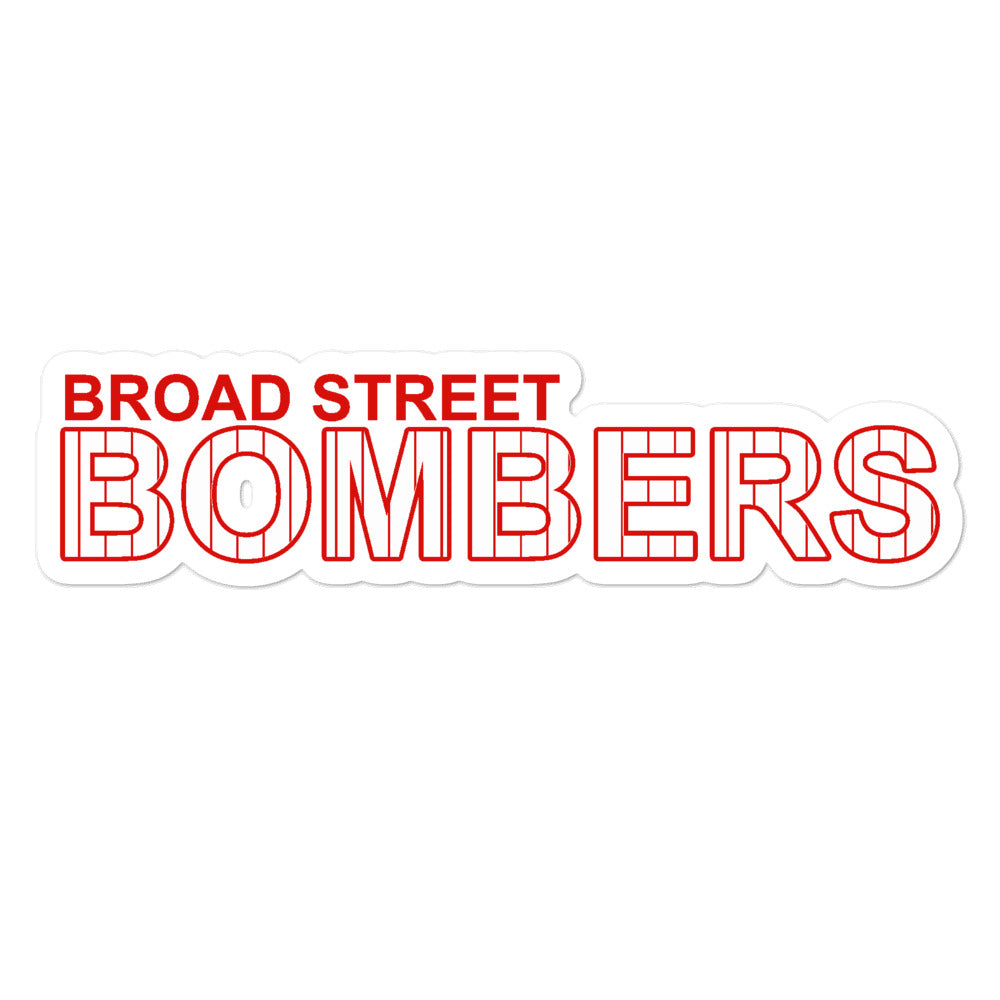 Broad Street Bombers Stickers