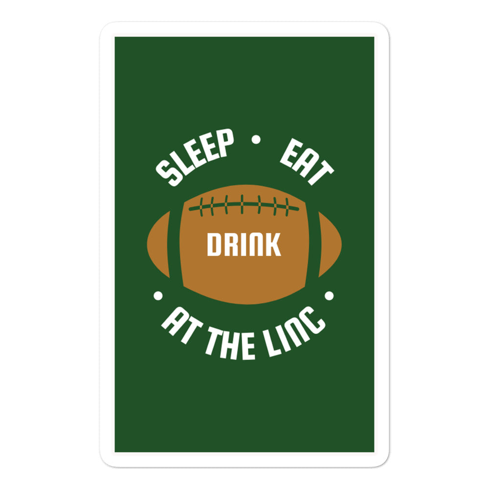 Drink at the Linc Sticker
