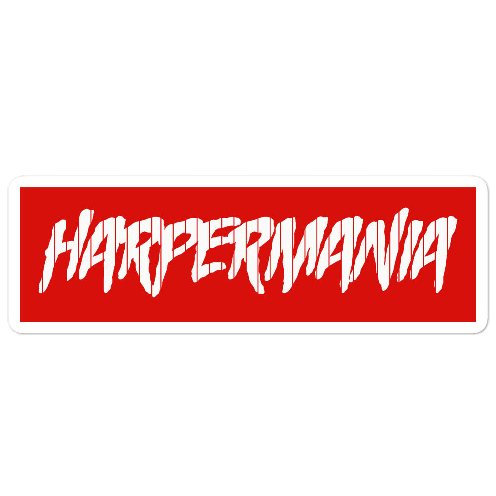 Harpermania Pinstripe Sticker