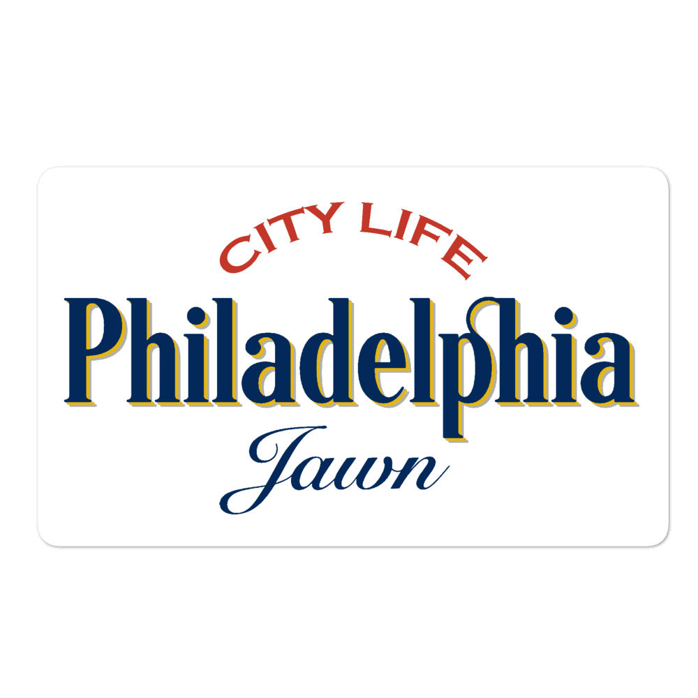 City Life Philadelphia Sticker