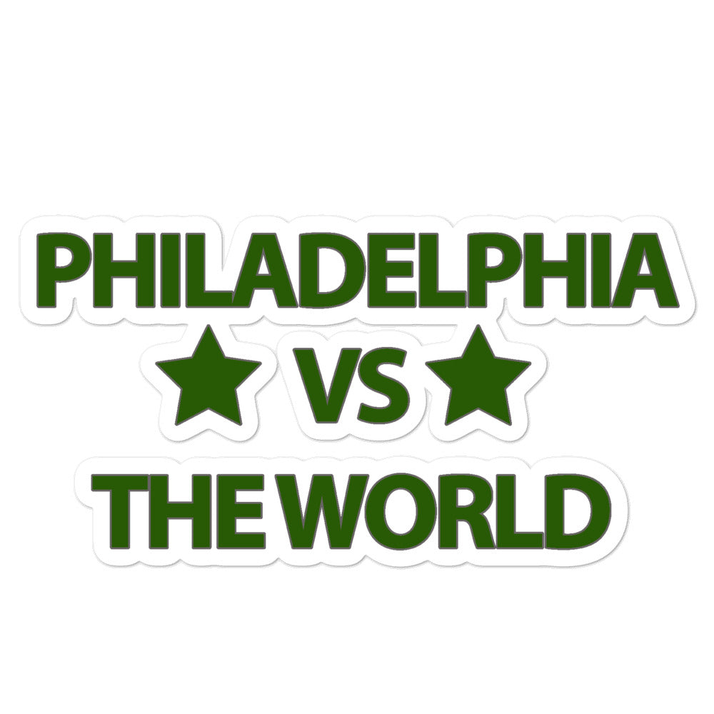 Philadelphia VS the World Sticker