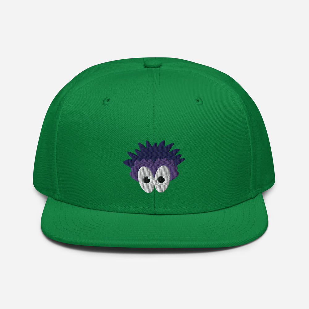 Baseball Eyes Snapback Hat